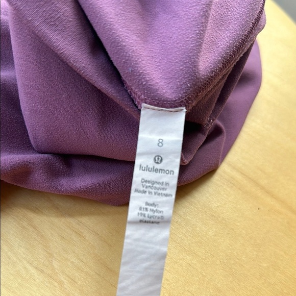 Lululemon Purple Capri Leggings - Picture 2 of 4